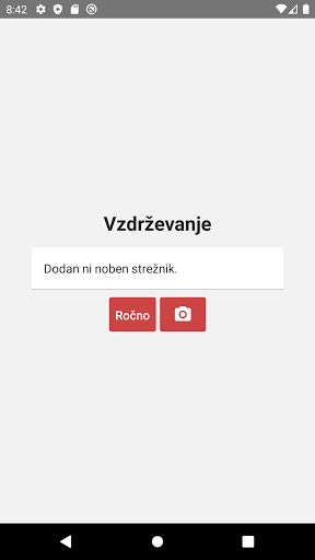 Vzdrževanje Screen 2