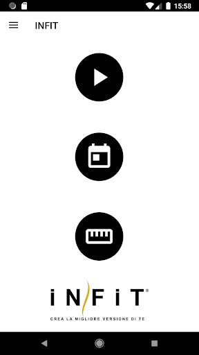 Android application Innovative Fitness screenshort