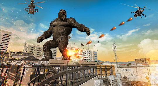 King Kong Attack: เกมกอริลลา