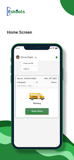 BVK Group Driver App Screen 3