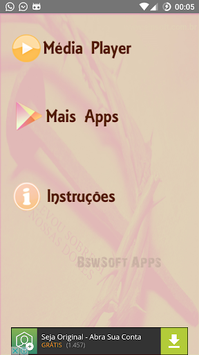 Android application Coleção MP3 Gospel Evangélica screenshort