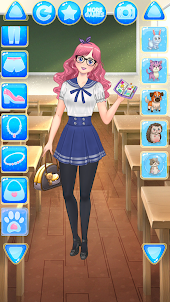 Moda Escola: Anime Vestir Jogo