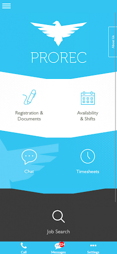 Android application Pro Rec screenshort