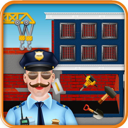 Build a Police Station Game  Icon