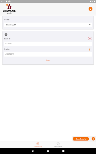 Screenshot of Brevant™ seeds