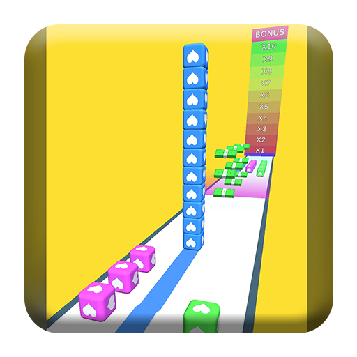 Cube Color Racer : Stack 3D