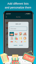 Listify: Shopping list poster 12