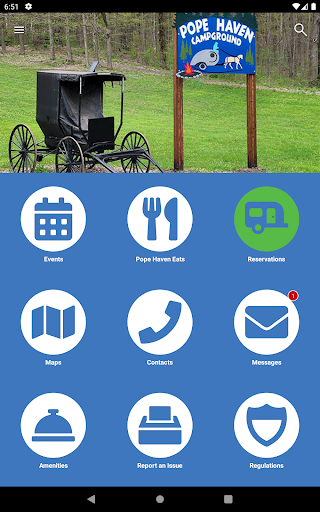 Screenshot of Pope Haven Campground