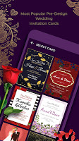 screenshot of Wedding Invitation Card Maker