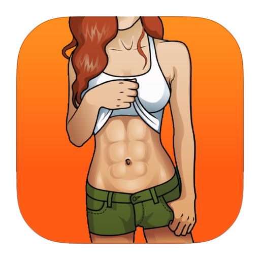 Flat Stomach Exercise Women logo