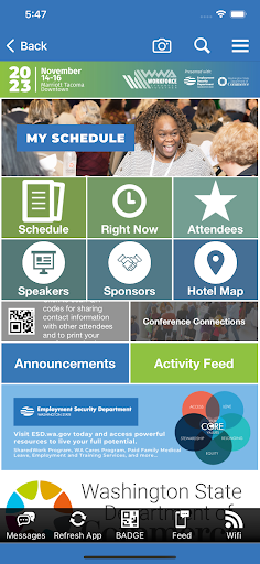 WWA Connect Screen 2
