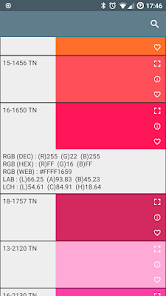 Captura 2 Color detector RAL and PANTONE android