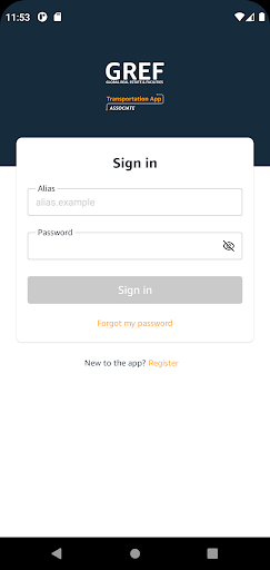 GREF User Screen 2
