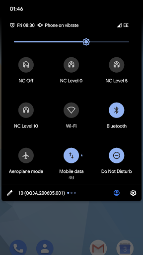 Noise Cancelling Switch Screen 2