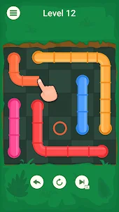Pipe Line Connect Puzzle Game