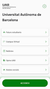 Screenshot 2 Universitat Autònoma Barcelona android