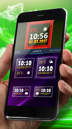 Cool Digital Clock Widget Screenshot 4 - AppWisp.com