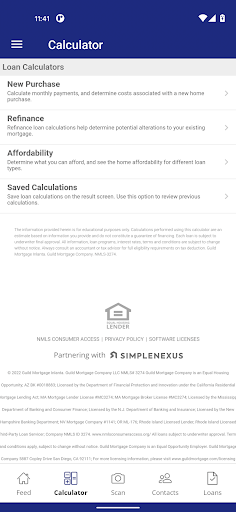 Guild Mortgage Inlanta Pro Screen 2