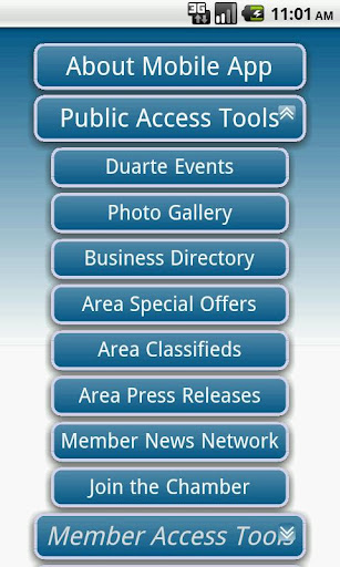 Duarte Chamber of Commerce Screen 3