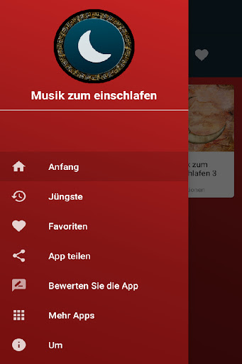 Musik zum einschlafen Screen 2