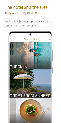 Android application The Ivi Mare screenshort