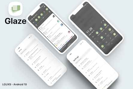 Captura 1 [UX9-UX10] Glaze Theme  LG And android