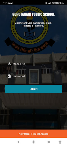 Android application Guru Nanak Public School screenshort