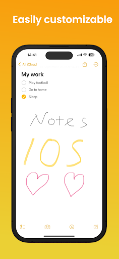 Note OS 18 - Phone 16 Notes - Tools - apps