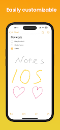 Note iOS 17 - Phone 15 Notes