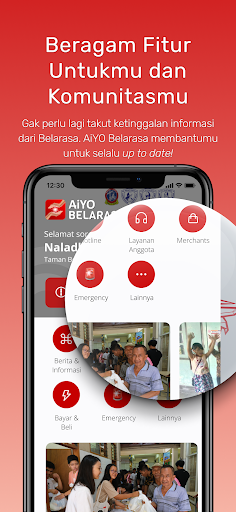 Android application AiYO Belarasa screenshort