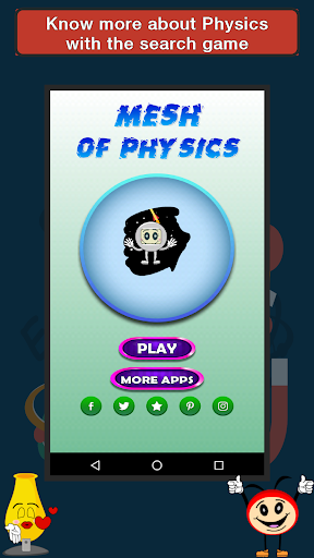 Android application Mesh of Physics screenshort