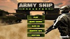 screenshot of US Army Transport Tank Cruise Ship Helicopter Game