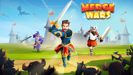 Merge Wars Knights vs Monsters MOD APK (Auto Win) Download 1