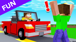 screenshot of Car mod for Minecraft mcpe