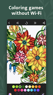 Coloring pages: Mandala for me Screenshot
