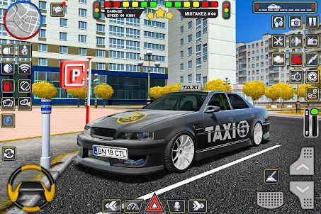 出租車模擬器 3d 出租車遊戲