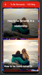 To Be Romantic - 100 Way