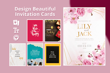 Invitation Card Maker 2023 1.0 APK + Мод (Unlimited money) за Android