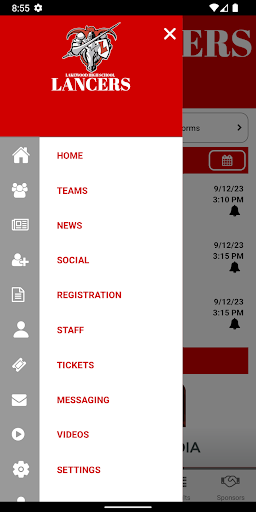 Lakewood Lancers Athletics Screen 3