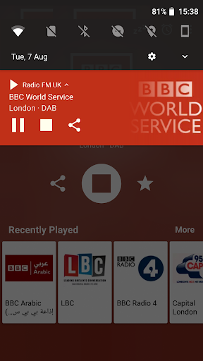 Radio FM UK Screen 3