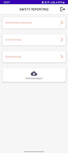 Suraksha Reporting Screen 2