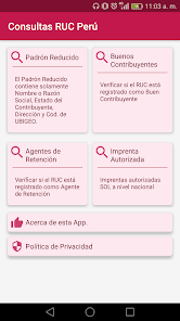 Imágen 2 Consultas RUC Perú android