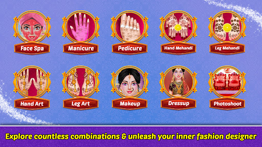 Indian Wedding Dress Up Game Screen 2