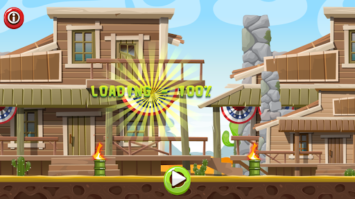 Android application Angry Cowboys screenshort