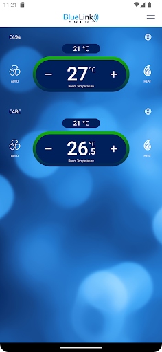 Android application BlueLink Solo screenshort