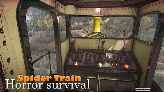 Horror Spider : Scary Train