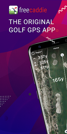 Golf GPS APP - FreeCaddieのおすすめ画像1