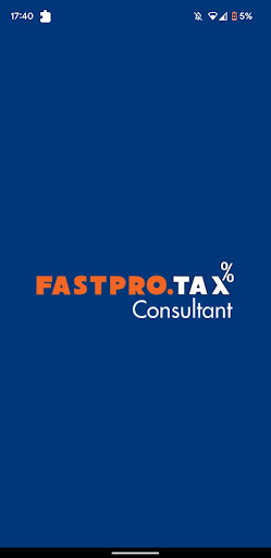Android application FastPro Tax Consultant screenshort