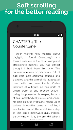 Android application Moby Dick or, The Whale by Her screenshort