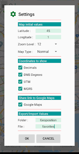 GeoPosition Screen 3